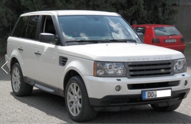 lhd car LANDROVER RANGE ROVER SPORT (01/03/2009) - 